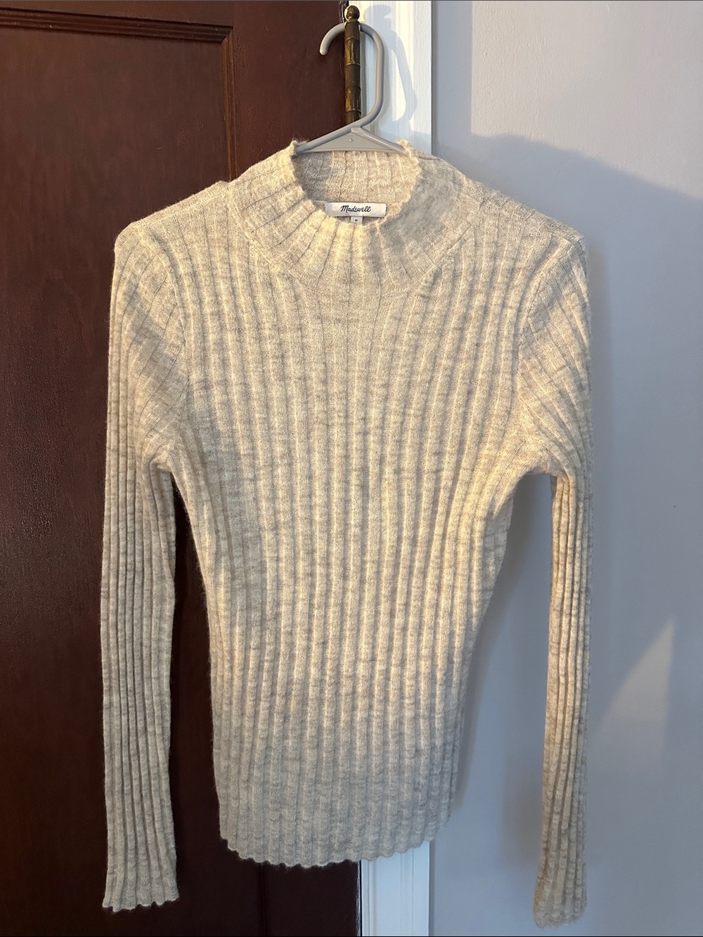 Madewell mock neck sweater M